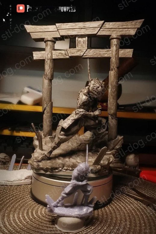 骷髅战士 恶魔武士 3D打印图纸